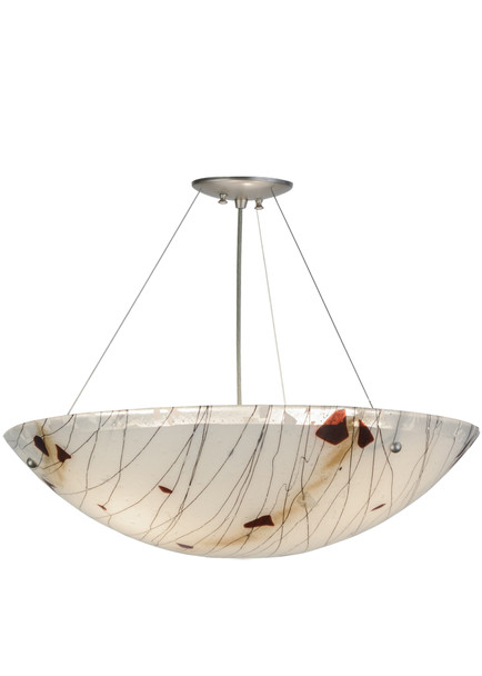 Meyda 24"w Metro Fusion Ramoscelli Inverted Pendant - 146209