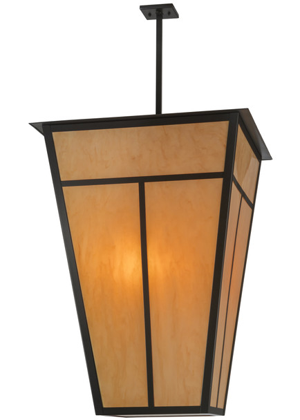 Meyda 36"sq "t" Mission Pendant - 149259