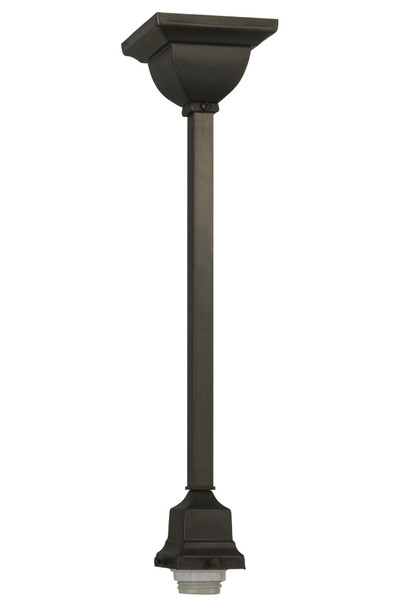 Meyda Mission Sq. Rod Hardmount Hang Kit - 150821