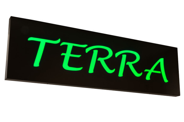 Meyda 70"w Personalized Terra Led Sign - 152280