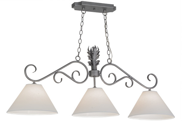 Meyda 48" Long Bristol 3 Light Island Pendant - 152825