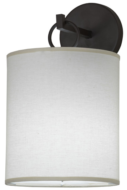 Meyda 8"w Cilindro Campbell Wall Sconce - 153357