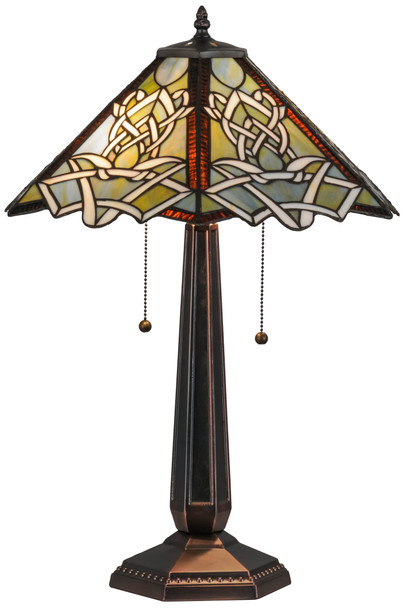 Meyda 24.5"h Glasgow Bungalow Table Lamp - 154481