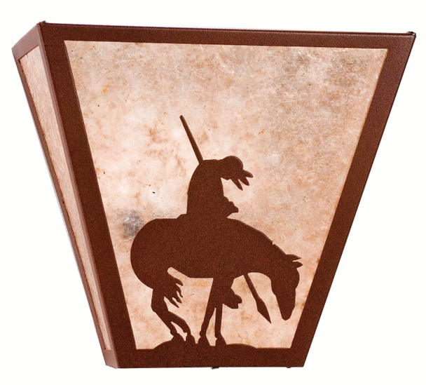 Meyda 13"w Trail's End Wall Sconce - 15502