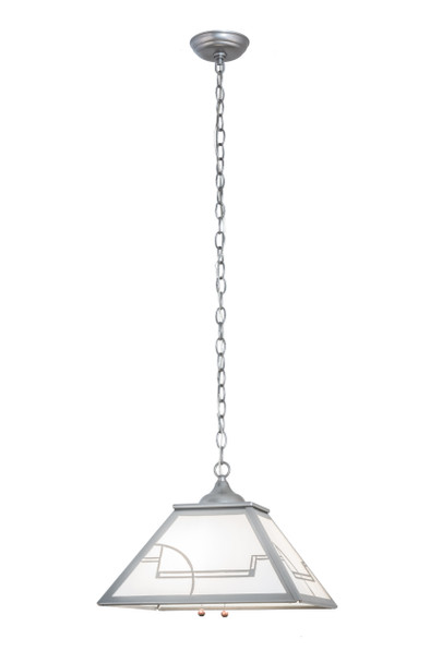 Meyda 16"sq Revival Deco Pendant - 15522