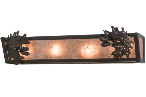 Meyda 24"w Oak Leaf & Acorn Vanity Light - 156119