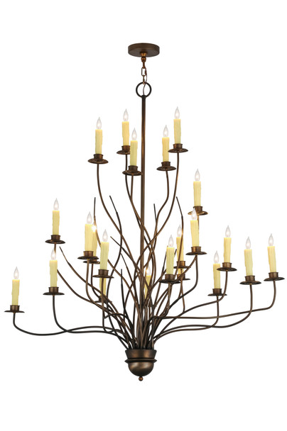 Meyda 54"w Sycamore 22 Lt Chandelier - 156313