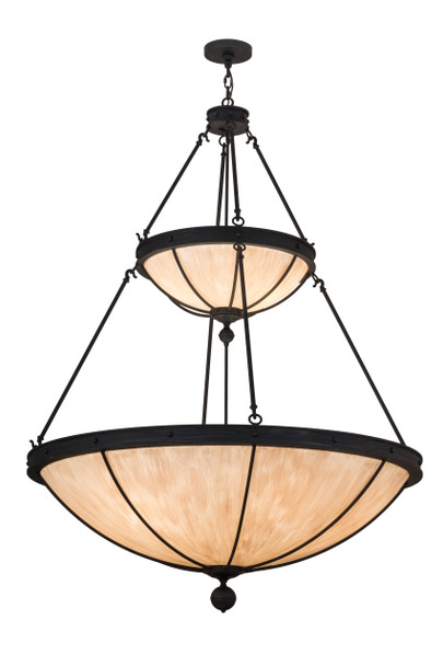 Meyda 48"wide Commerce Jackson 2 Tier Inverted Pendant - 156868