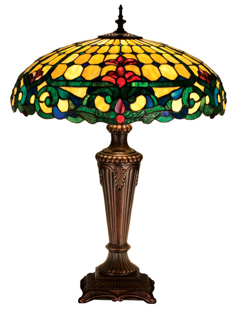 Meyda 25"h Duffner & Kimberly Colonial Table Lamp - 15707