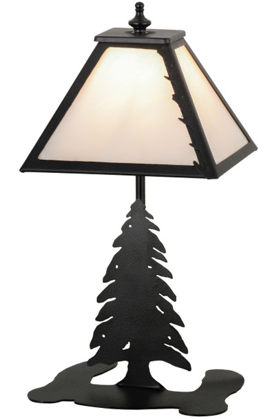 Meyda 15" High Leaf Edge Accent Lamp - 160852