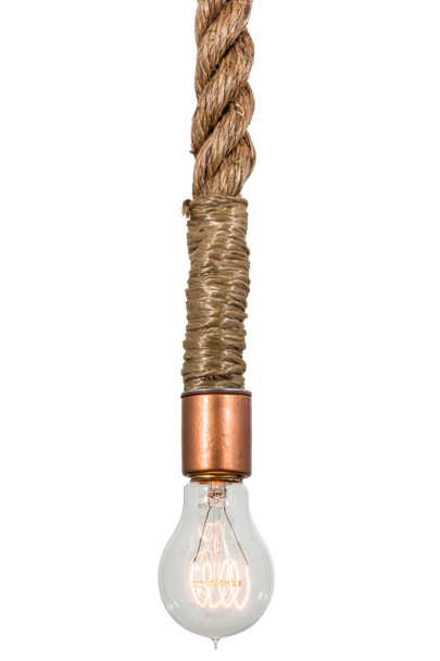 Meyda 5"w Rope Mini Pendant - 160905
