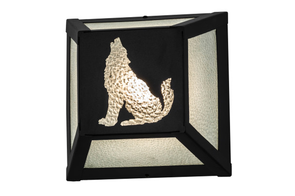 Meyda 10"w Lone Wolf Wall Sconce - 162704