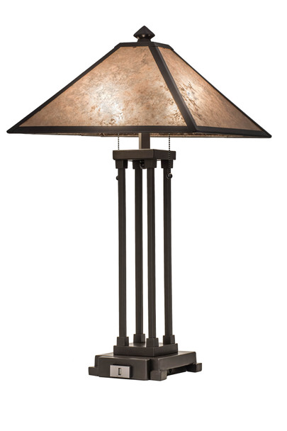 Meyda 28" High Sutter Table Lamp - 167366