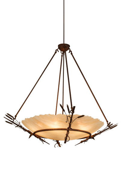 Meyda 48"w Cattail Inverted Pendant - 167825