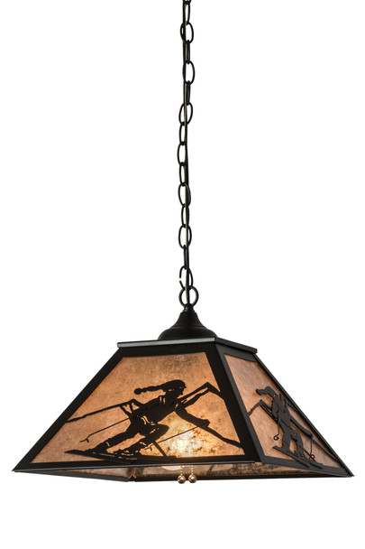 Meyda 16"sq Alpine Pendant - 172946