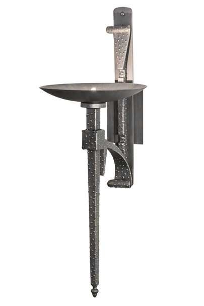 Meyda 13"w Gothic Bobeche Wall Sconce - 174124