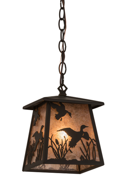 Meyda 7"sq Ducks In Flight Mini Pendant - 175699