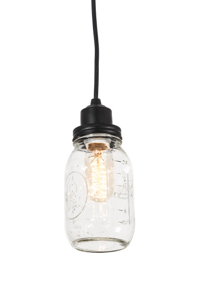 Meyda 3.75" Mason Jar Pendant - 176579