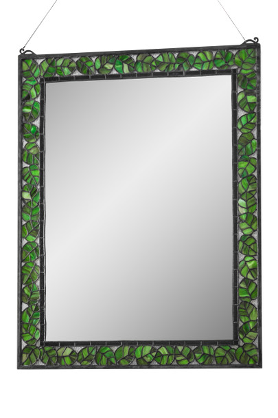 Meyda 28"w X 36"h Oak Leaf Mirror - 178016