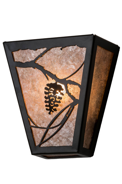 Meyda 7" Wide Whispering Pines Wall Sconce - 179281