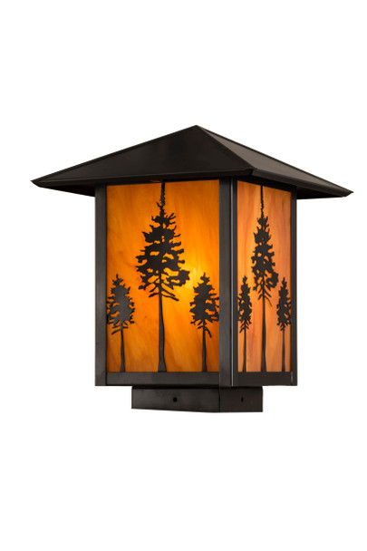 Meyda 9"sq Great Pines Deck Light - 179934