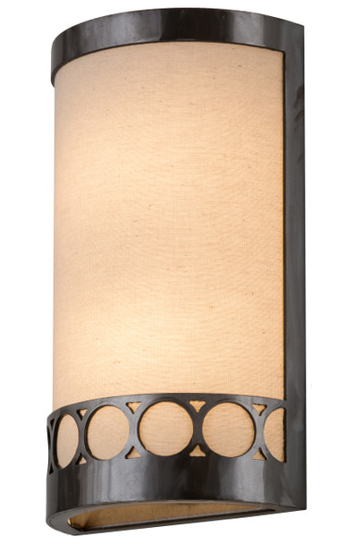 Meyda 8"w Cilindro Circulo Wall Sconce - 181532
