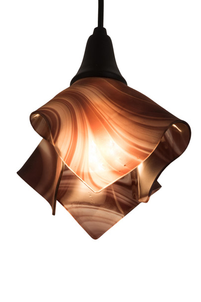 Meyda 10" Wide Handkerchief Chambord Swirl Pendant - 184887