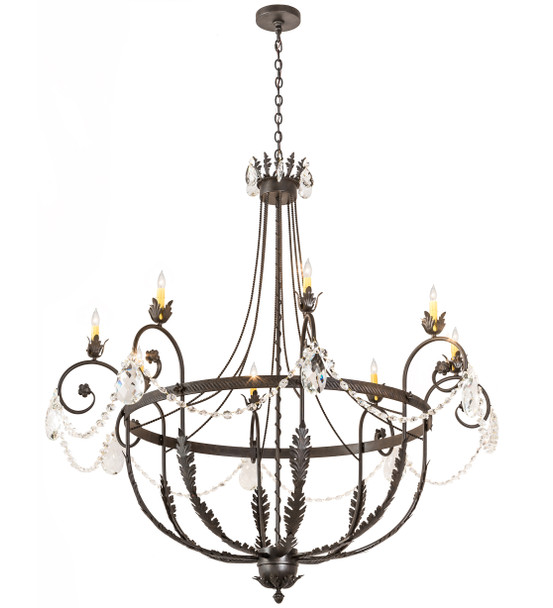 Meyda 58"w Antonia 8 Lt Chandelier - 188131