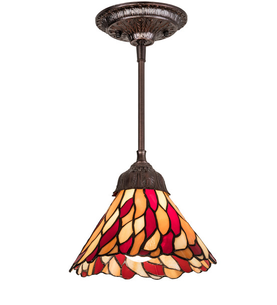 Meyda 8"w Willow Mini Pendant - 191564