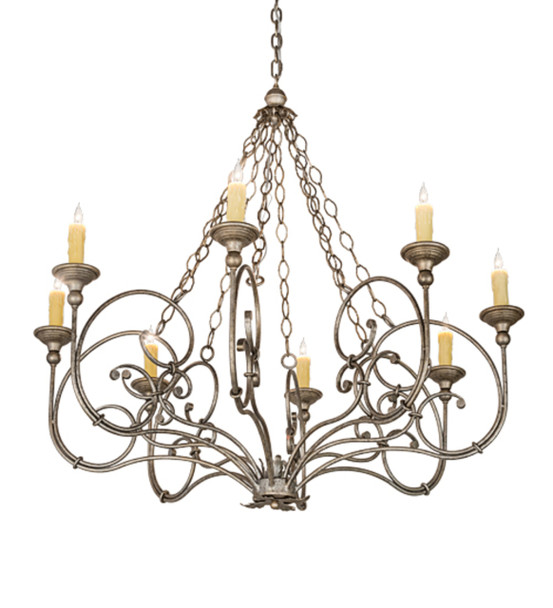 Meyda 42"w Rachelle 8 Lt Chandelier - 193952