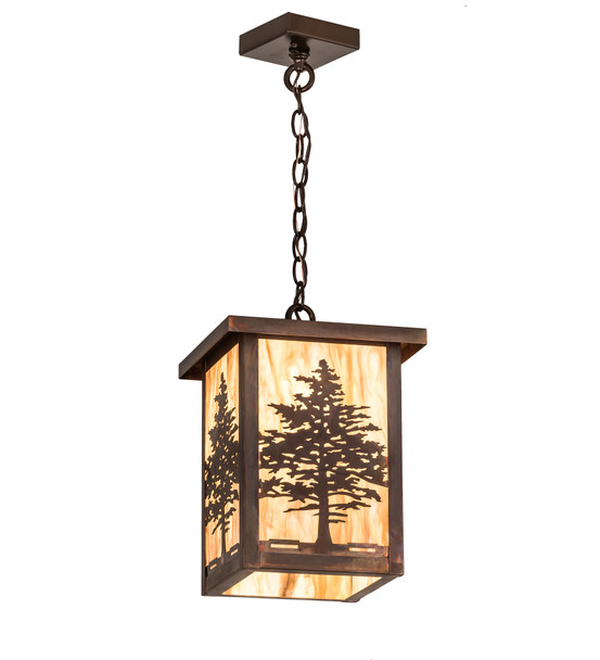 Meyda 10"sq Tamarack Pendant - 194234