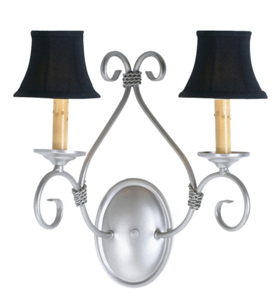 Meyda 14" Wide Olivia 2 Light Wall Sconce - 194344