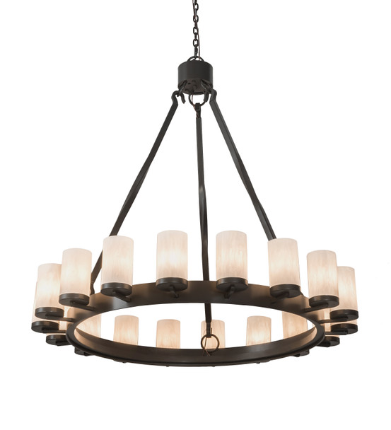 Meyda 48" Wide Noziroh Ring 18 Lt Chandelier - 195604