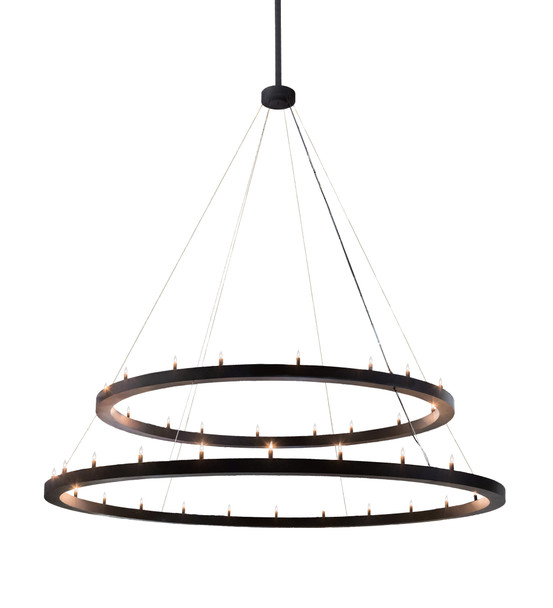 Meyda 120" Wide Willowbend Loxley Pendant - 200322