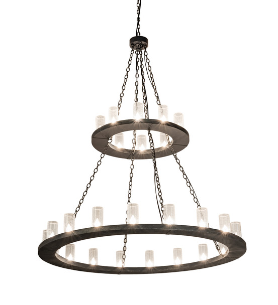 Meyda 60" Wide Loxley 28 Light Two Tier Chandelier - 202739