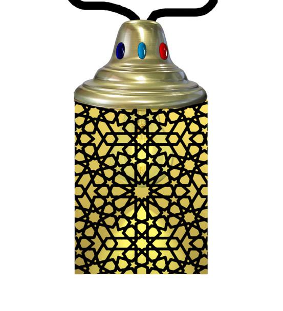 Meyda 5" Wide Tortola Lantern - 210718