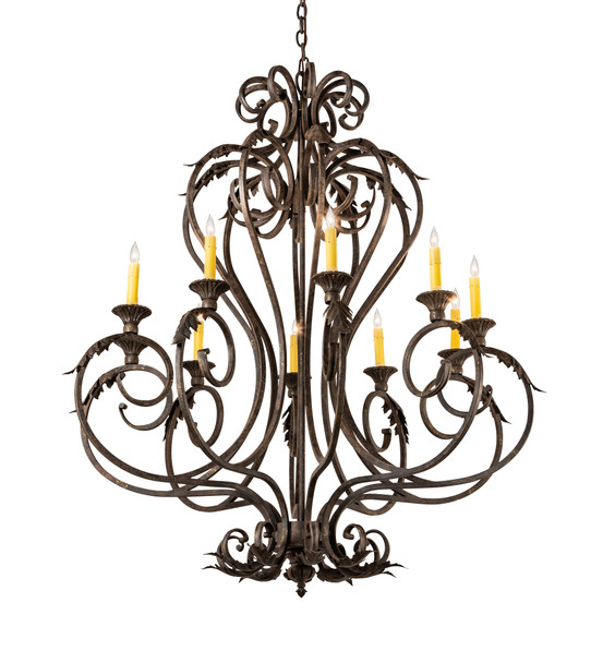 Meyda 42" Wide Josephine 10 Light Chandelier - 210727