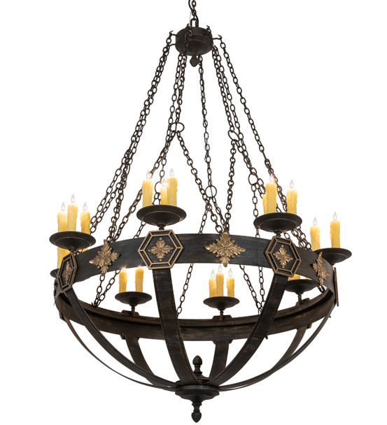Meyda 60" Wide Neapolis 24 Light Chandelier - 212739