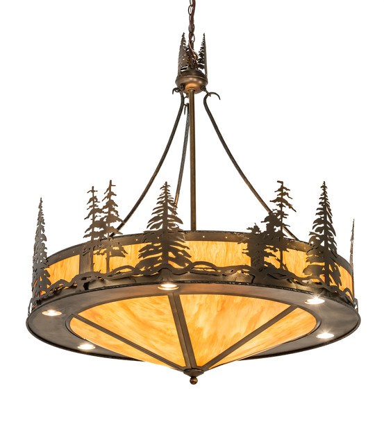 Meyda 40" Wide Tall Pines Inverted Pendant - 215185