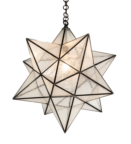 Meyda 24" Wide Moravian Star Pendant - 216258