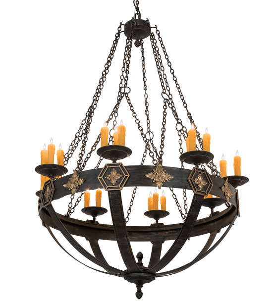 Meyda 60" Wide Neapolis 24 Light Chandelier - 217377
