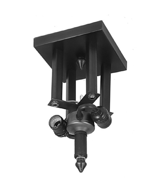 Meyda 9"w Mission Flushmount Hardware - 21797