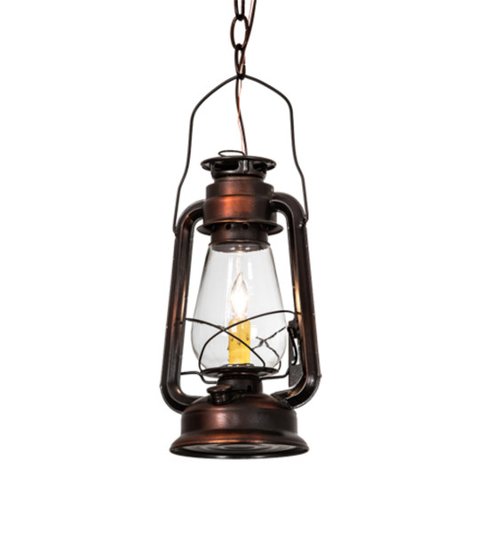 Meyda 7" Wide Miner's Lantern Mini Pendant - 218760