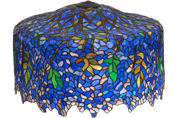 Meyda 30"w Tiffany Wisteria Shade - 21934