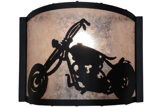 Meyda 12"w Motorcycle Wall Sconce - 23826