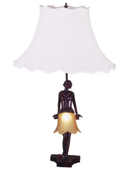 Meyda 17"h Silhouette 30's Lady Accent Lamp - 24172