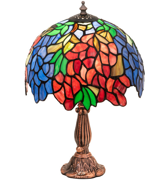 Meyda 15" High Tiffany Laburnum Accent Lamp - 26587