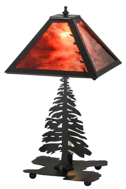 Meyda 21"h Tall Pines Table Lamp - 26724