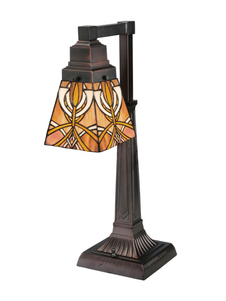 Meyda 20"h Glasgow Bungalow Desk Lamp - 27636