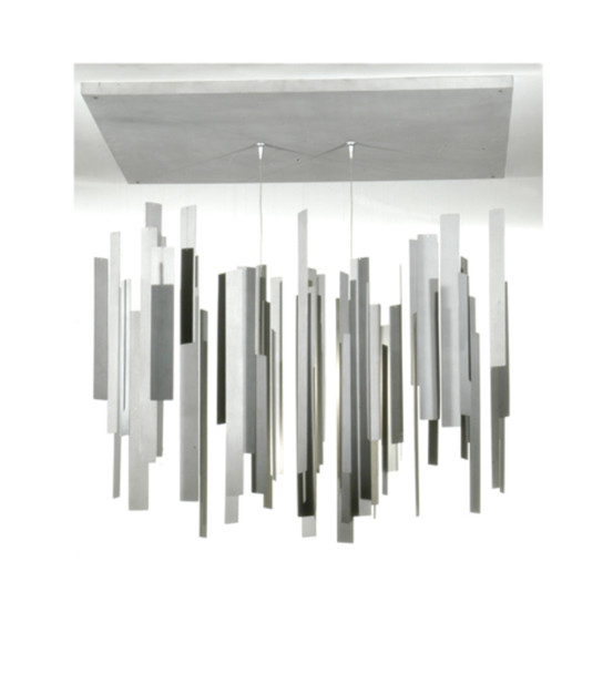 Meyda 36"sq Feng Shui Semi-flushmount - 29224